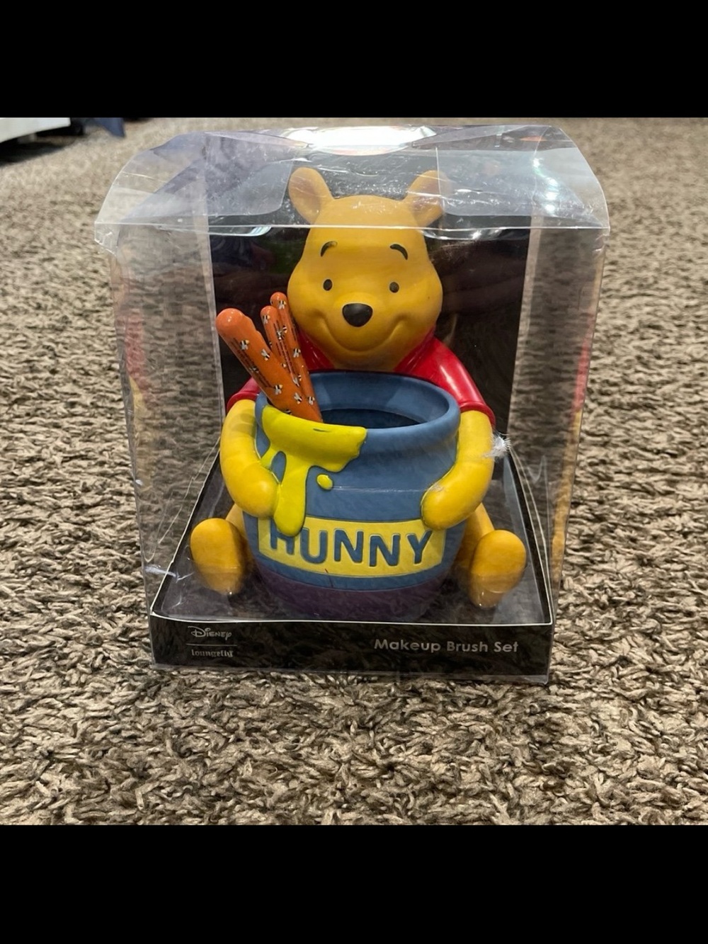 loungefly Disney Winnie the Pooh makeup brush set brand new